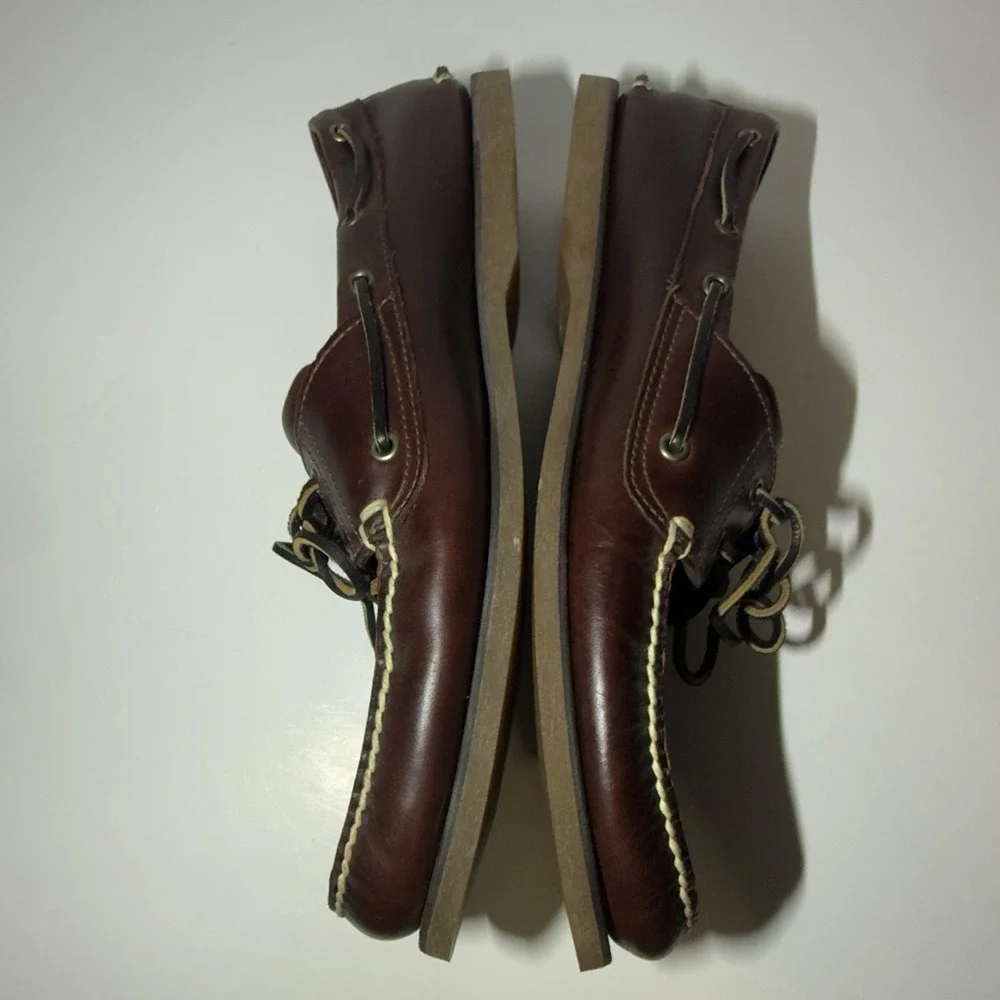 Timberland Classic Boat Shoe Oxblood Burgundy Size 14